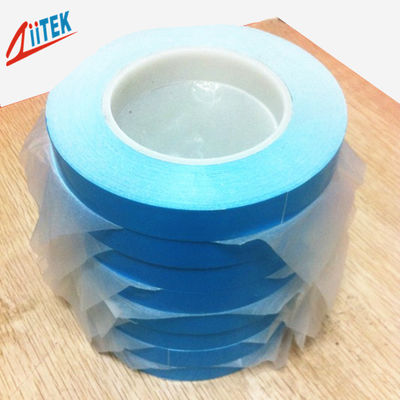 a fita adesiva térmica da baixa impedância térmica azul para aletas de ligamento da dissipação de calor 10" x 400 faz sob medida 0,8 W/mK