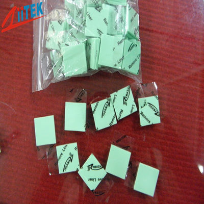 Costa térmica verde térmica 00 TIF100-07S das almofadas 45 do silicone do emissor de isofrequência 1,5 W/m-K da almofada Ultrasoft do dissipador de calor do processador central