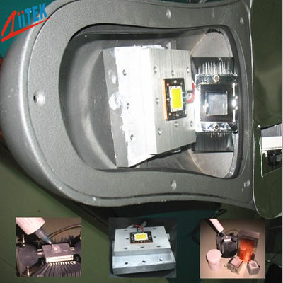 Graxa composta condutora térmica -45℃ - 200℃ nunca secam 0.009℃-no ² /W @ 50 (344 KPa) libras por polegada quadrada de óleo de silicone enchido do óxido de metal