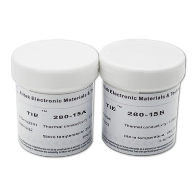 Vedador excelente da cola Epoxy do componente dois do desempenho 1.5W/MK da isolação para a proteção do encapsulamento do componente eletrônico