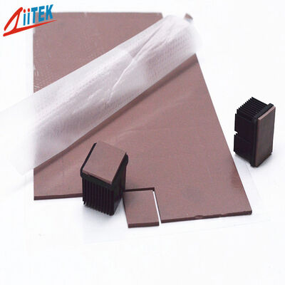 Tevê do diodo emissor de luz/diodo emissor de luz - a borracha de silicone térmica do emissor de isofrequência das lâmpadas do Lit substitui a costa 00 de Bergquist Sil-PAD900 85