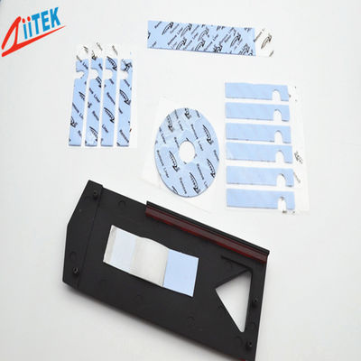 2,0 folha térmica azul natually foleiro ultra macia -40 da borracha de silicone do emissor de isofrequência TIF100-20-05U de W/mK a 160℃
