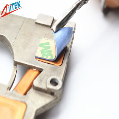 Almofada ultra macia térmica foleiro -50 da diferença do silicone do azul do emissor de isofrequência 2,0 W/mK de TIF130-20-05S Natually a 200℃