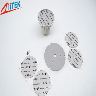 3W almofada condutora térmica TIF140-30-02S branco-cinzenta para routeres sem fio