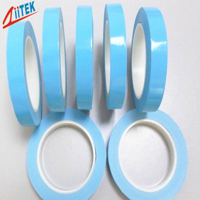 a fita adesiva térmica da baixa impedância térmica azul para aletas de ligamento da dissipação de calor 10" x 400 faz sob medida 0,8 W/mK