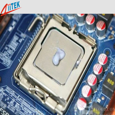 Graxa composta condutora térmica -45℃ - 200℃ nunca secam 0.009℃-no ² /W @ 50 (344 KPa) libras por polegada quadrada de óleo de silicone enchido do óxido de metal