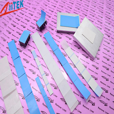 1,2 com o elevado desempenho do mK o dobro azul tomou partido esparadrapo condutor térmico da fita para a costa A da lâmpada fluorescente 50 Led