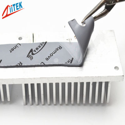 Naturalmente pegajoso 1,5 W/MK Silicone Pad Condutor Térmico Com 45 Shore 00 Para Controlador LED