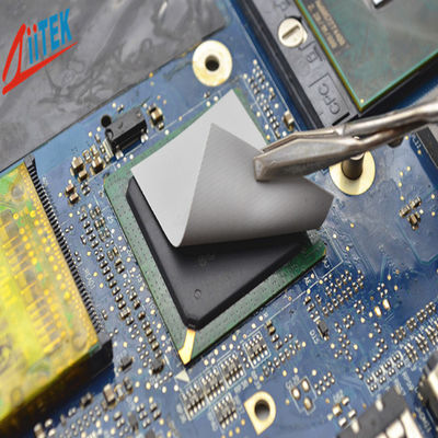 Electric Insulation And Thermal Conductivity Grey Soft Thermal Insulation Materials For Closed Cell Heat Sinking