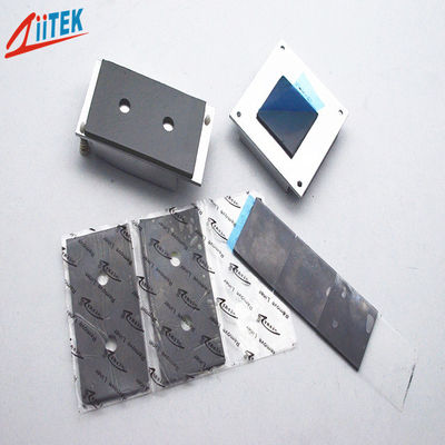 Dark Gray Factory Price Hot Selling Thermal Conductive Silicon Pad For Medical Devices