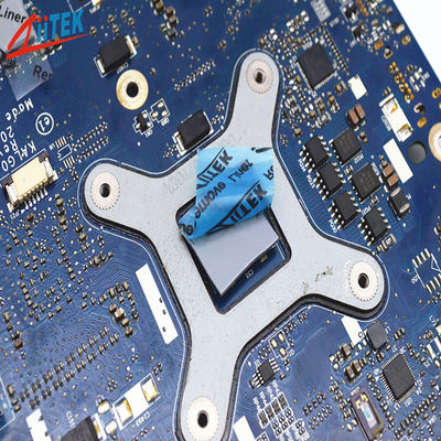 Ul Reconhecido 2,5 mm Pad térmico Gap Silicone para soluções térmicas de tubos de calor